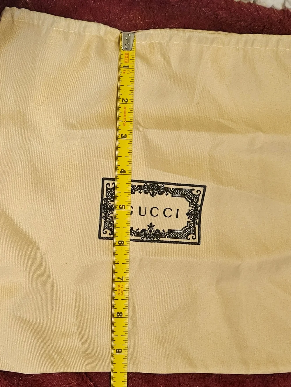 Vintage Gucci Dust Bag 10.5